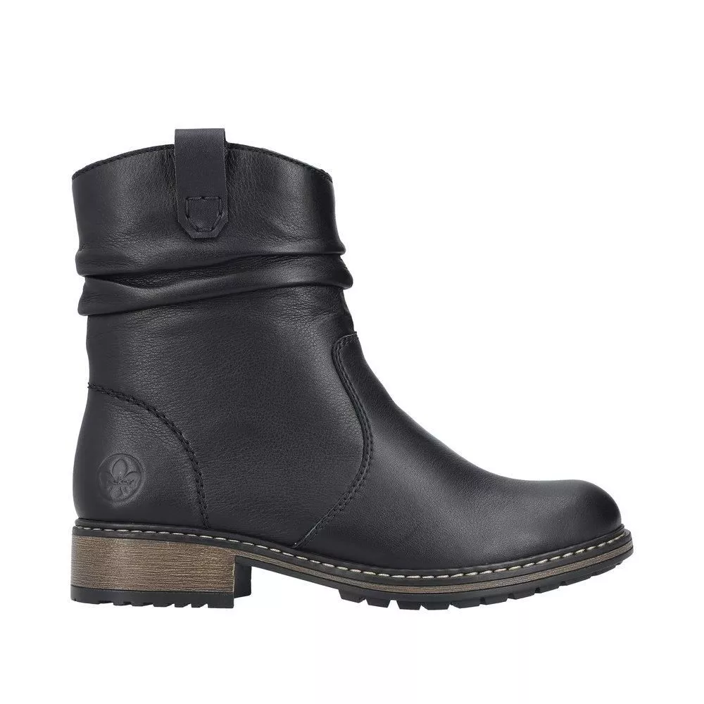 Botki RIEKER Z6883-00 black