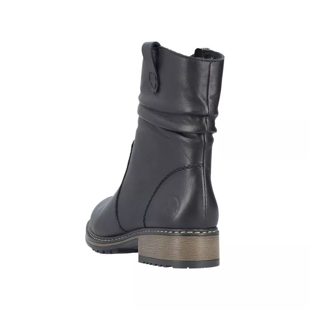 Botki RIEKER Z6883-00 black