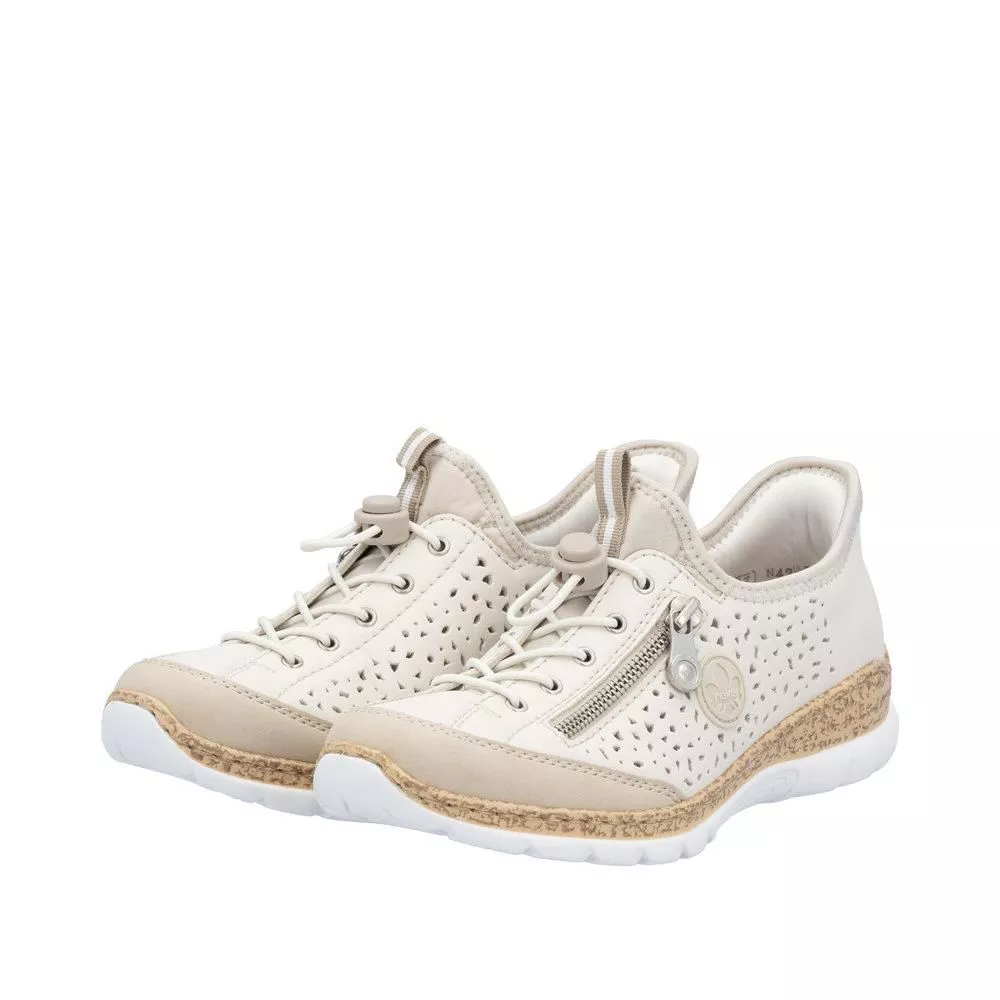 Półbuty RIEKER N42V3-60 beige