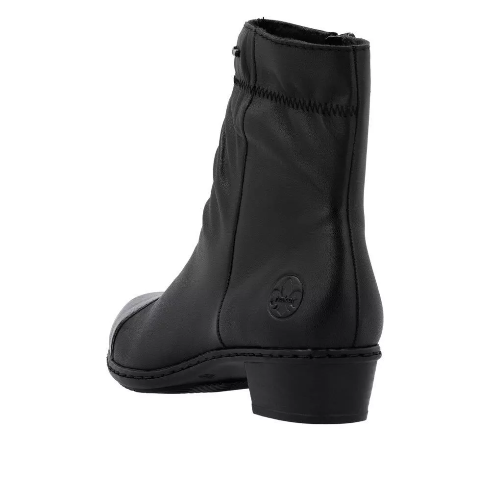 Botki RIEKER Y0773-00 black