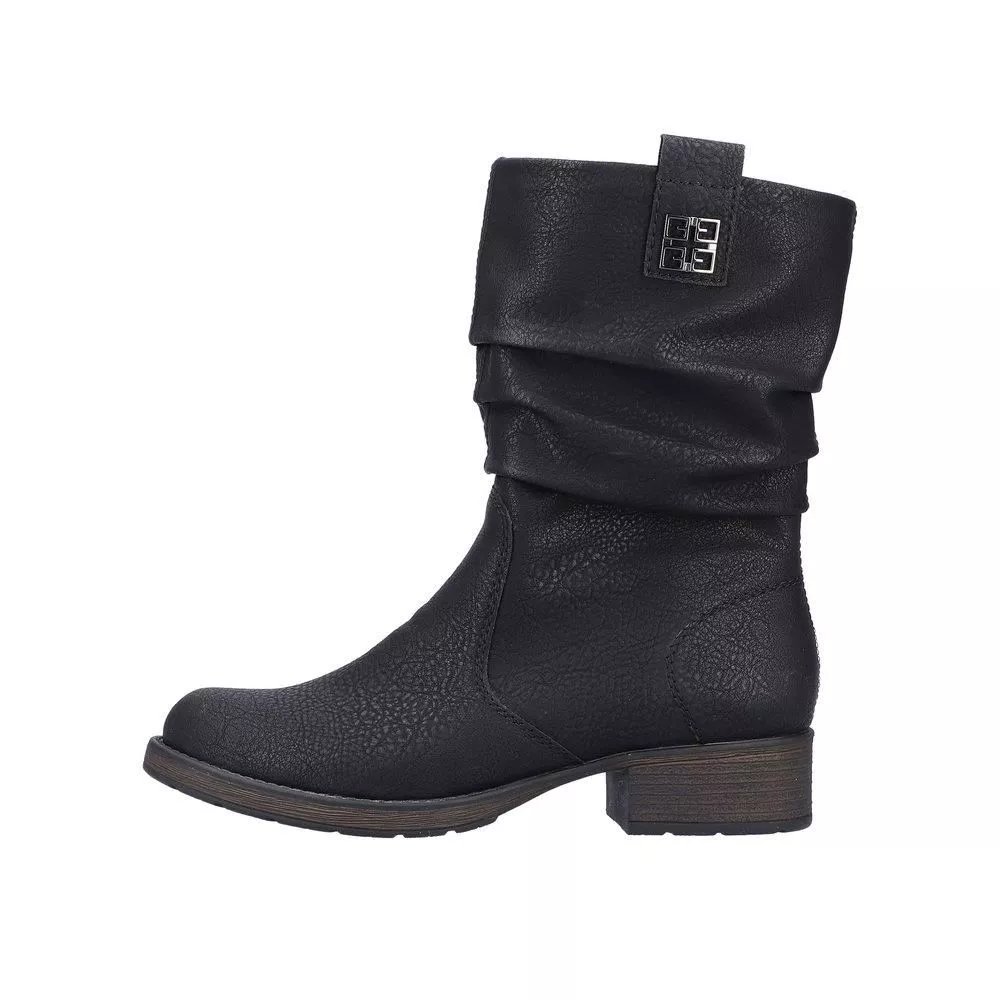 Botki RIEKER Z9583-00 black