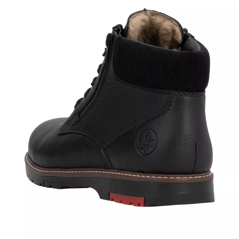 Trzewiki RIEKER 10503-00 black