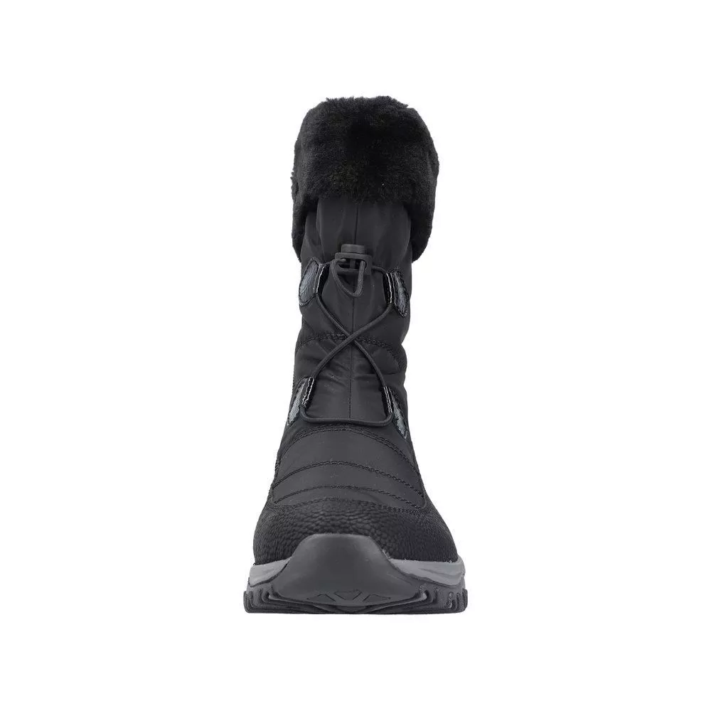 Botki RIEKER M9683-00 black