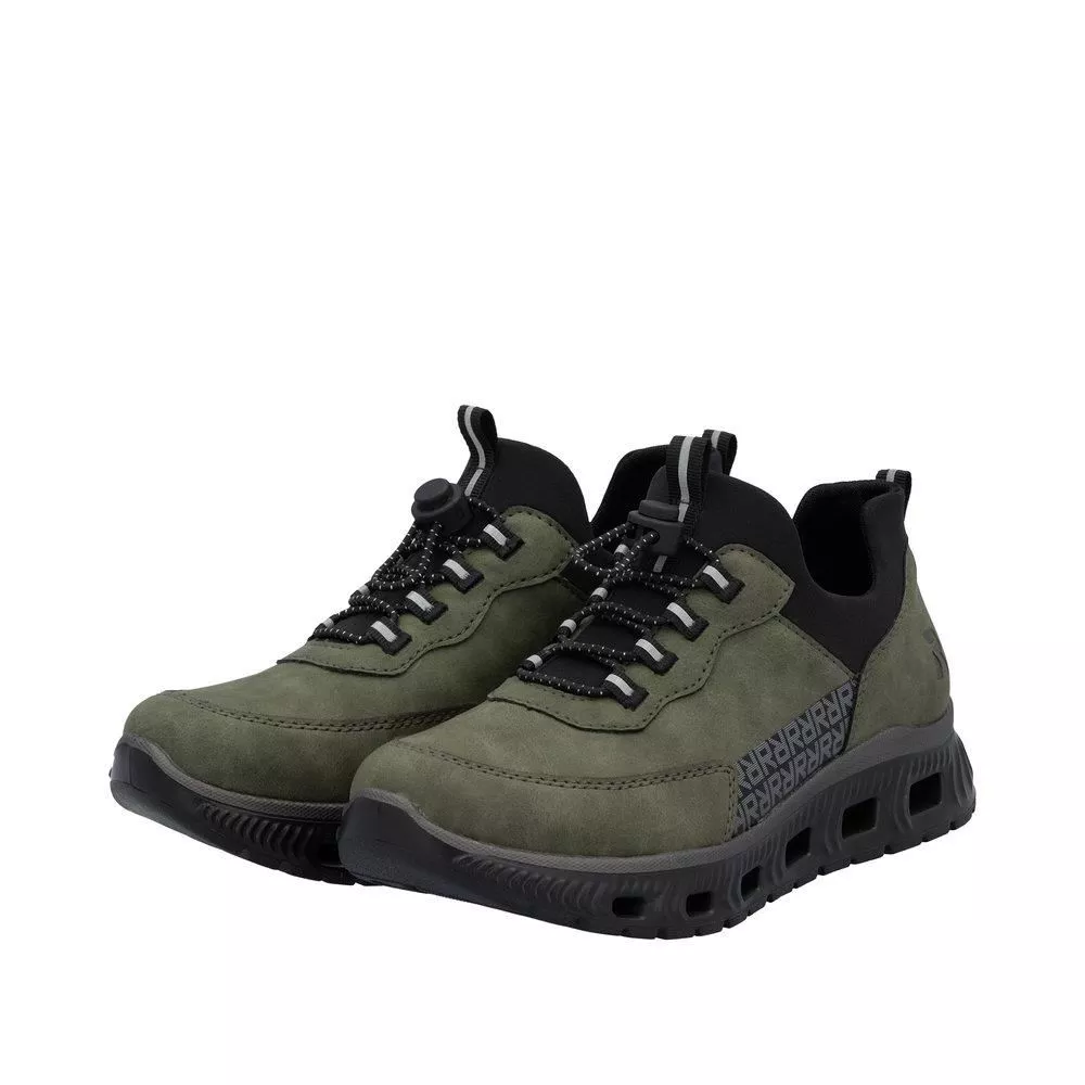 Półbuty RIEKER M6058-54 green