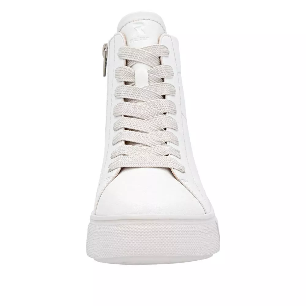 Trzewiki RIEKER W2661-80 white