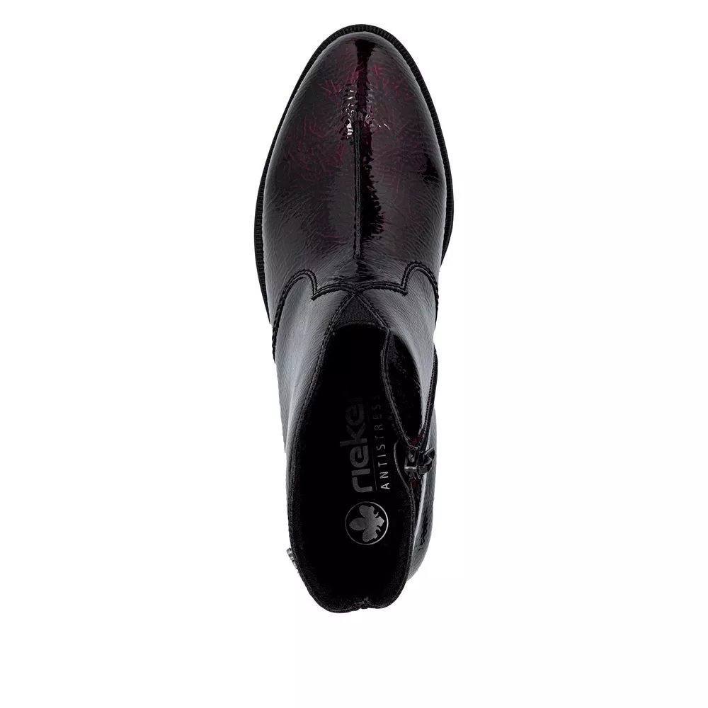 Botki RIEKER Y0553-35 red