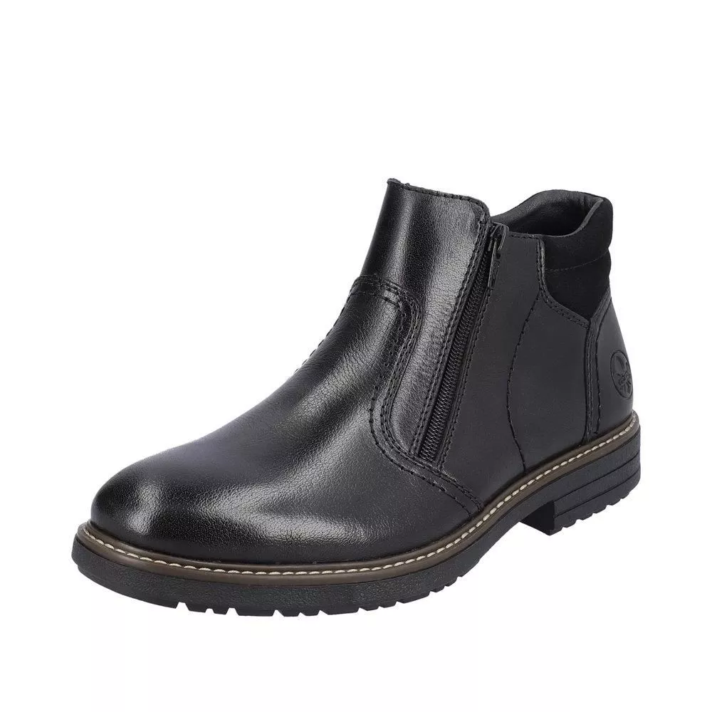Botki RIEKER 33151-00 black