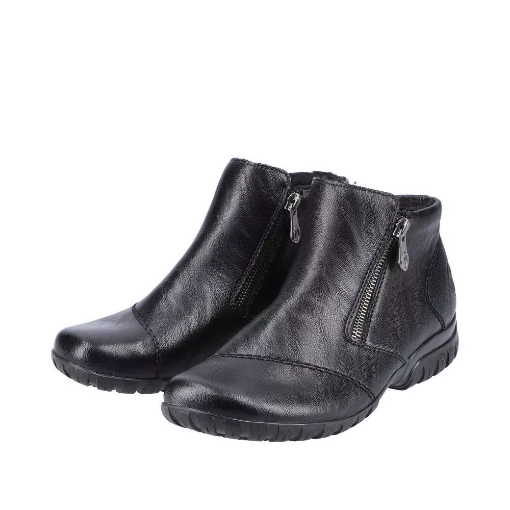 Botki RIEKER L4663-01 black