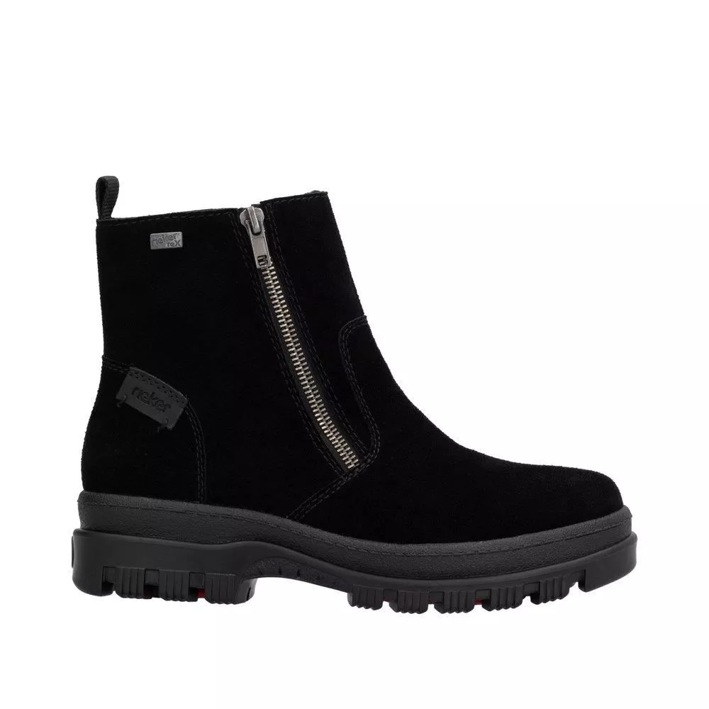 Botki RIEKER X8251-00 black