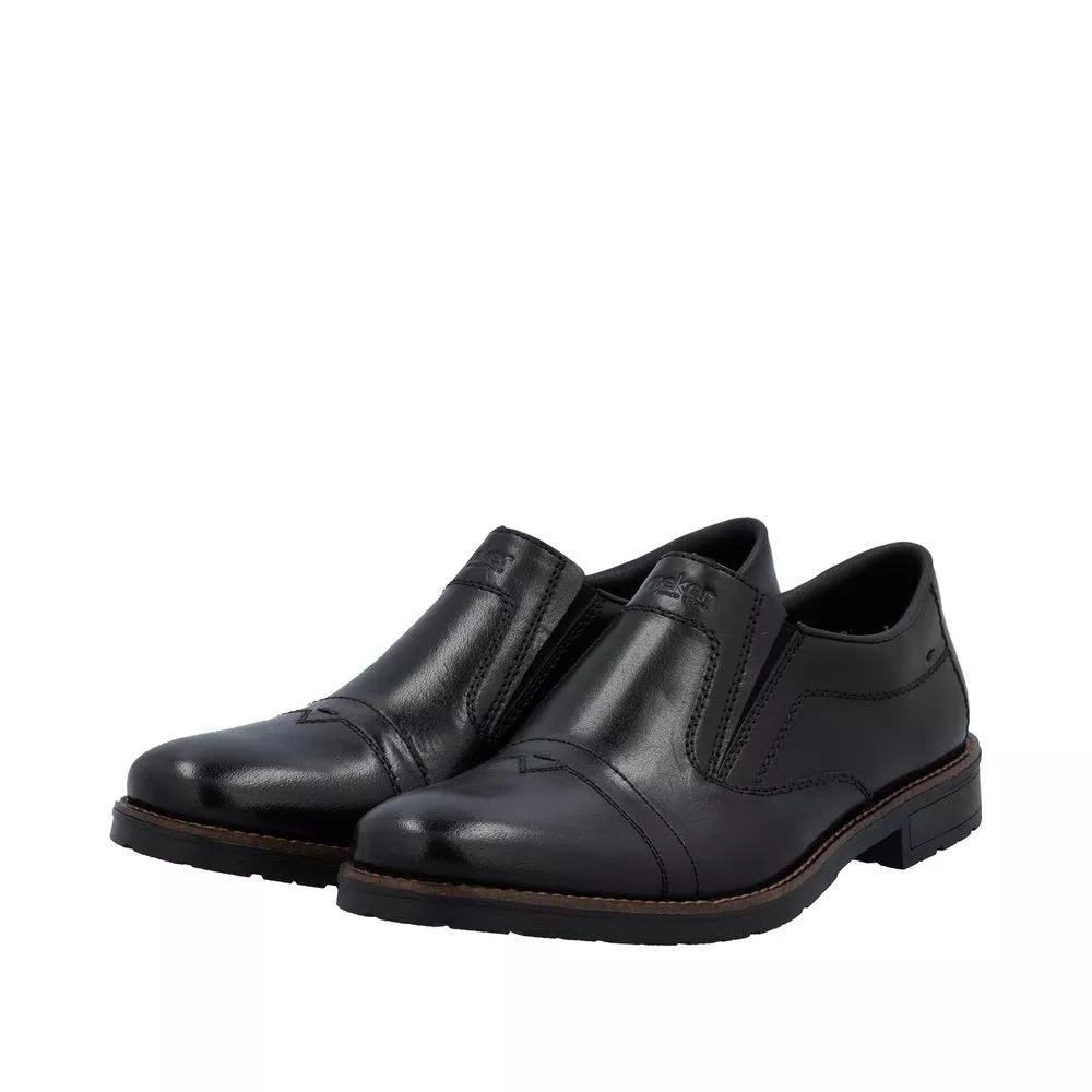 Półbuty RIEKER 14654-00 black