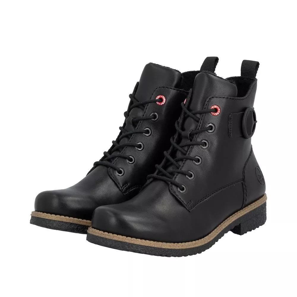 Trzewiki RIEKER 73520-00 black