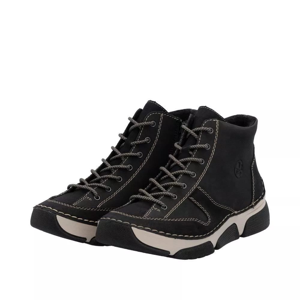 Trzewiki RIEKER 45906-00 black