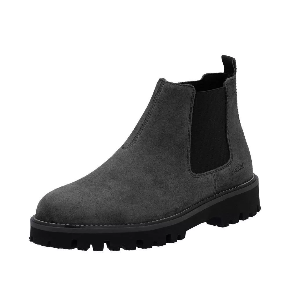 Botki RIEKER 30453-45 grey