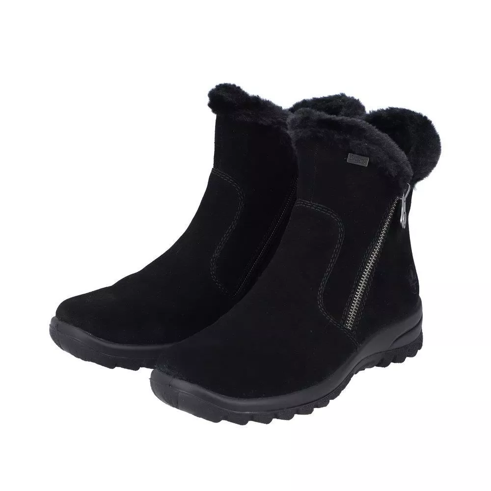 Botki RIEKER L7162-00 black