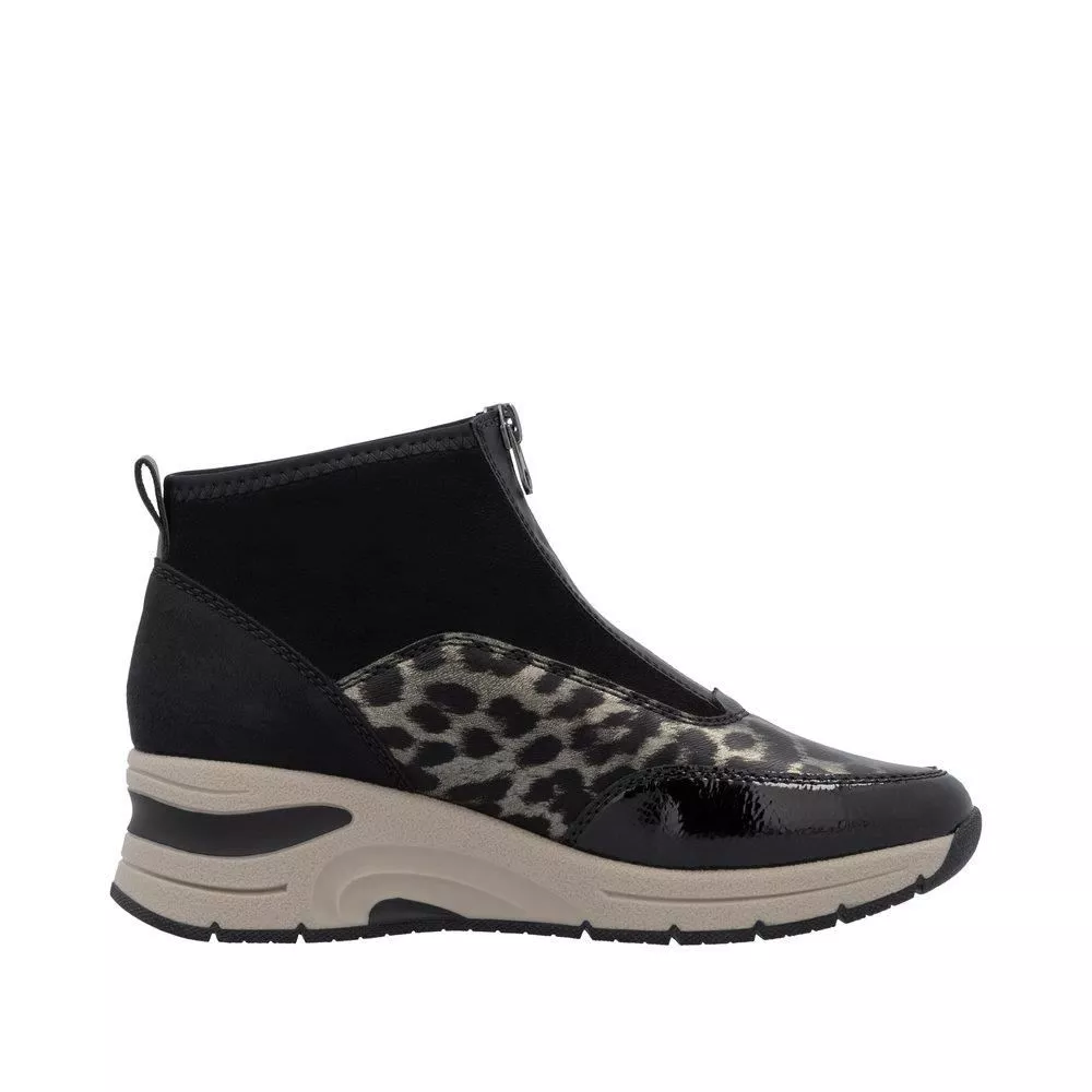 Botki RIEKER N9362-00 black