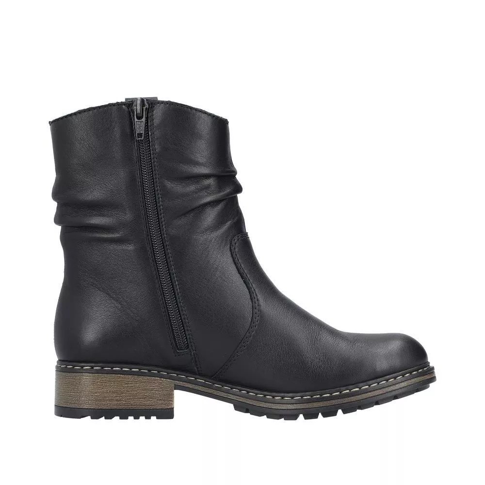 Botki RIEKER Z6883-00 black