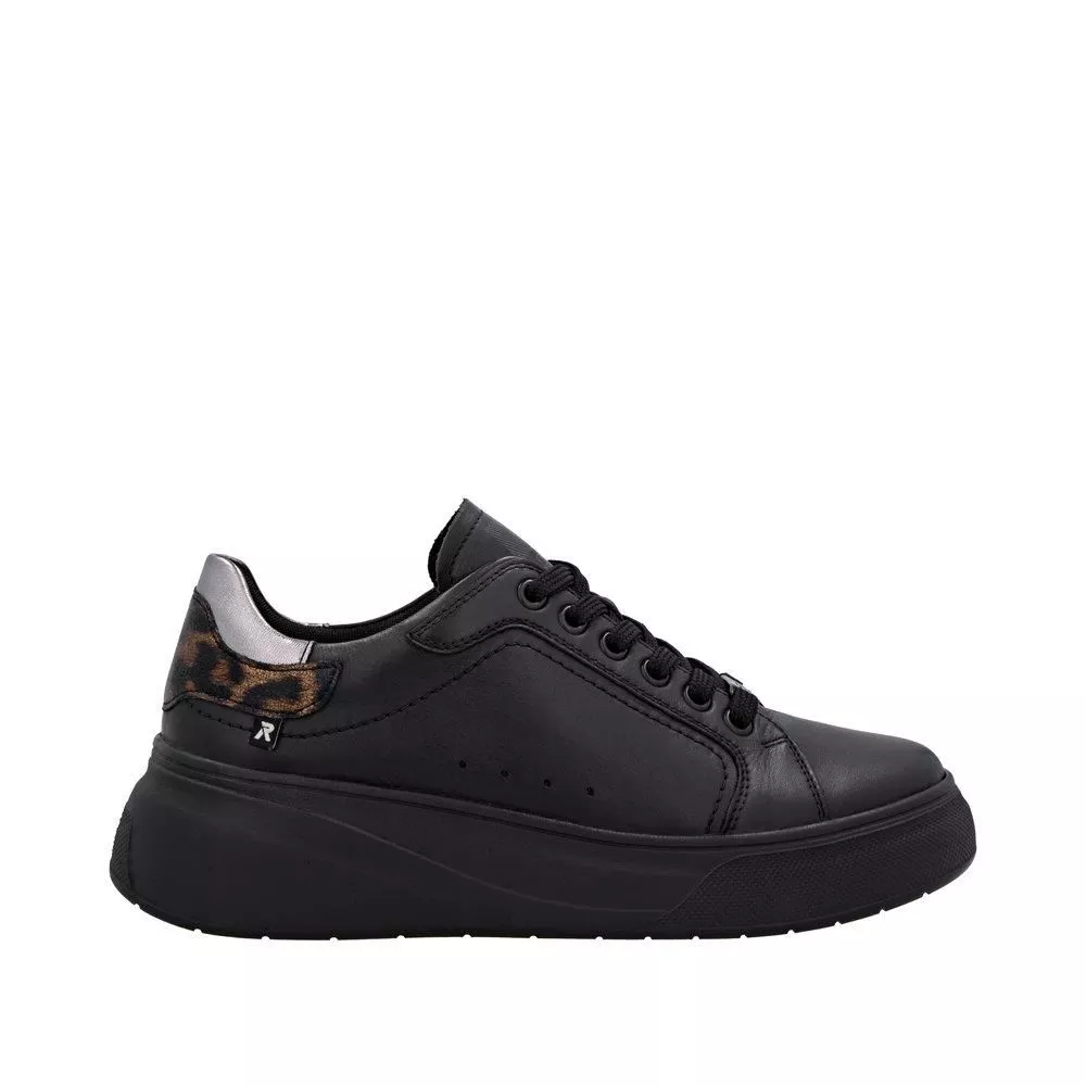 Półbuty RIEKER W2303-00 black