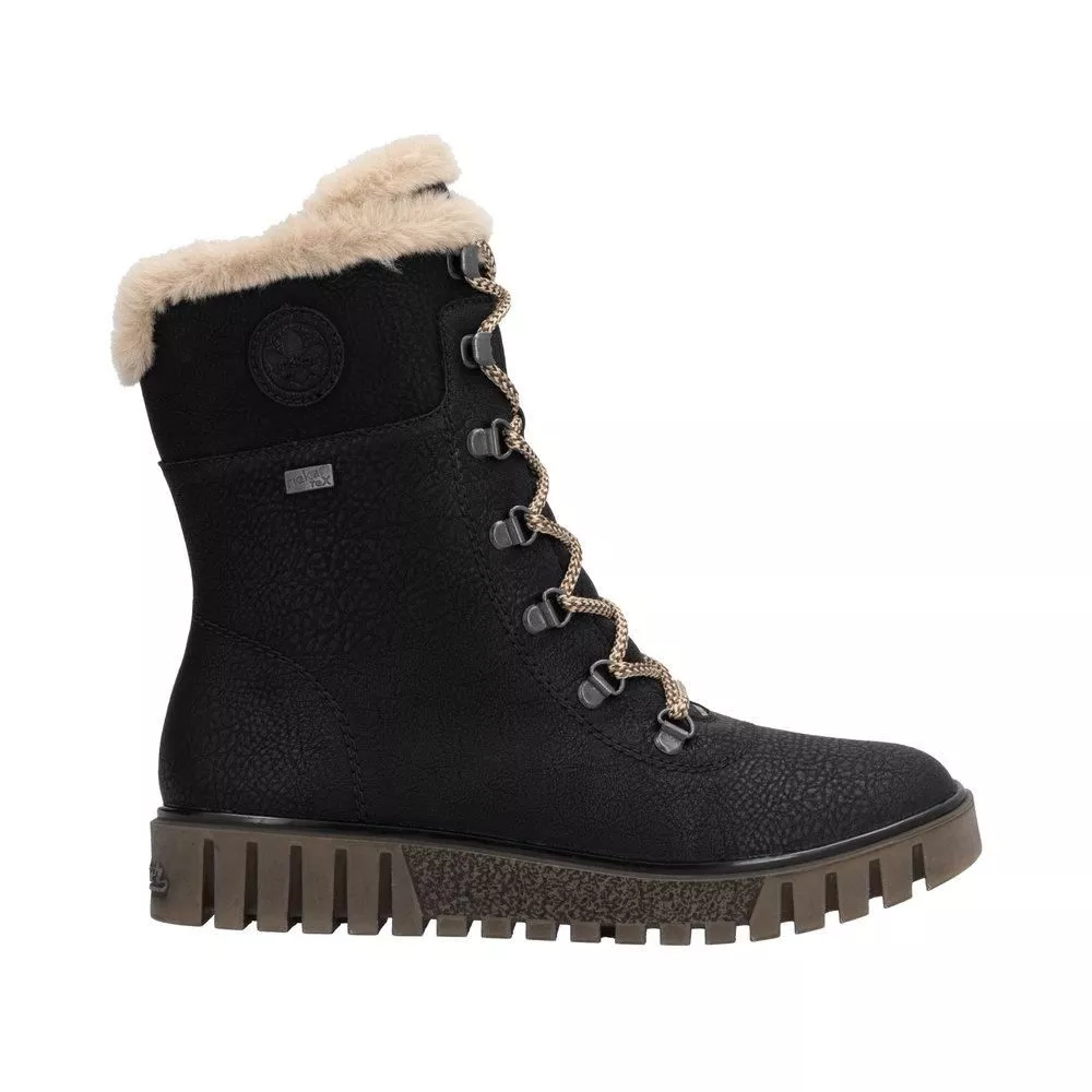 Trzewiki RIEKER Y3424-00 black