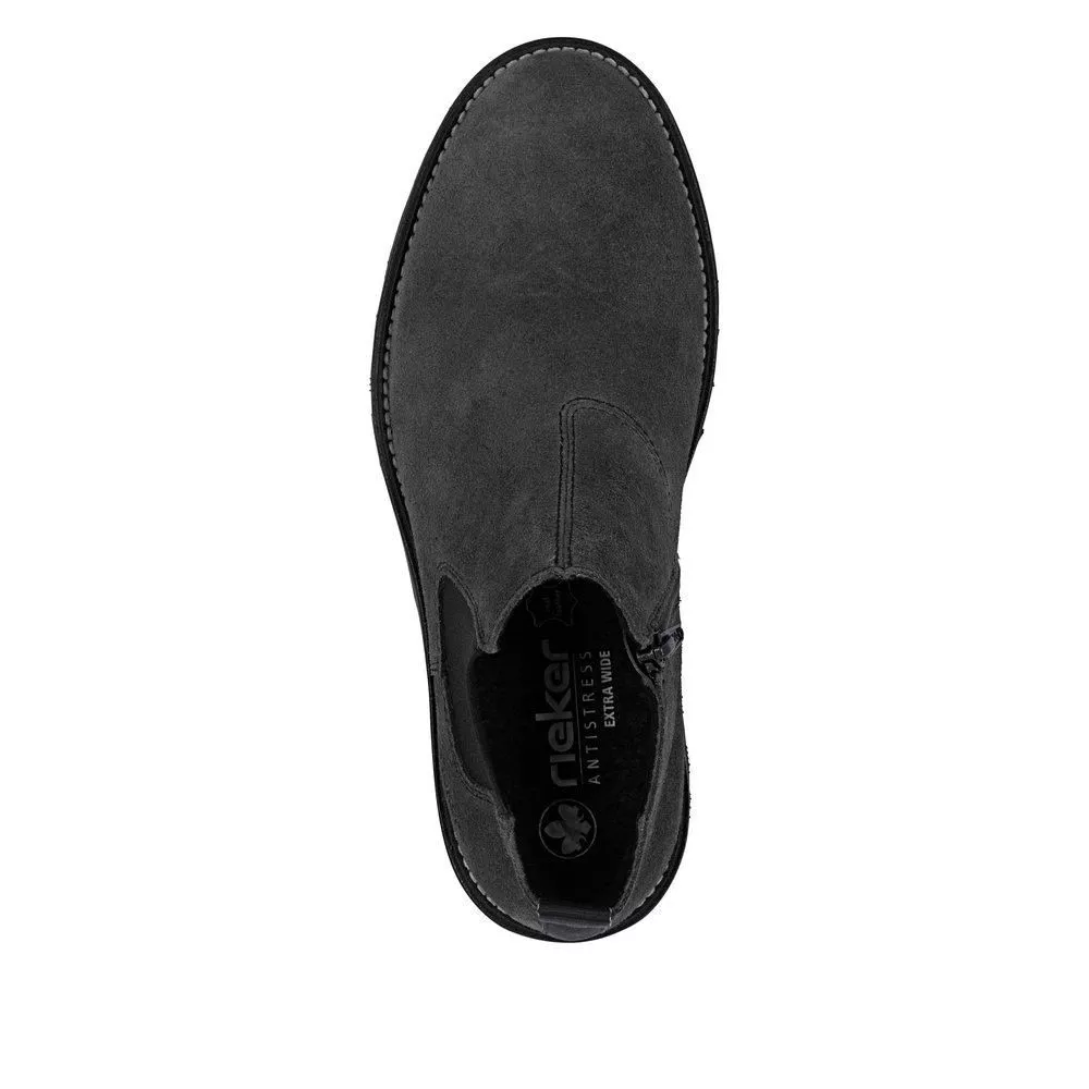 Botki RIEKER 30453-45 grey