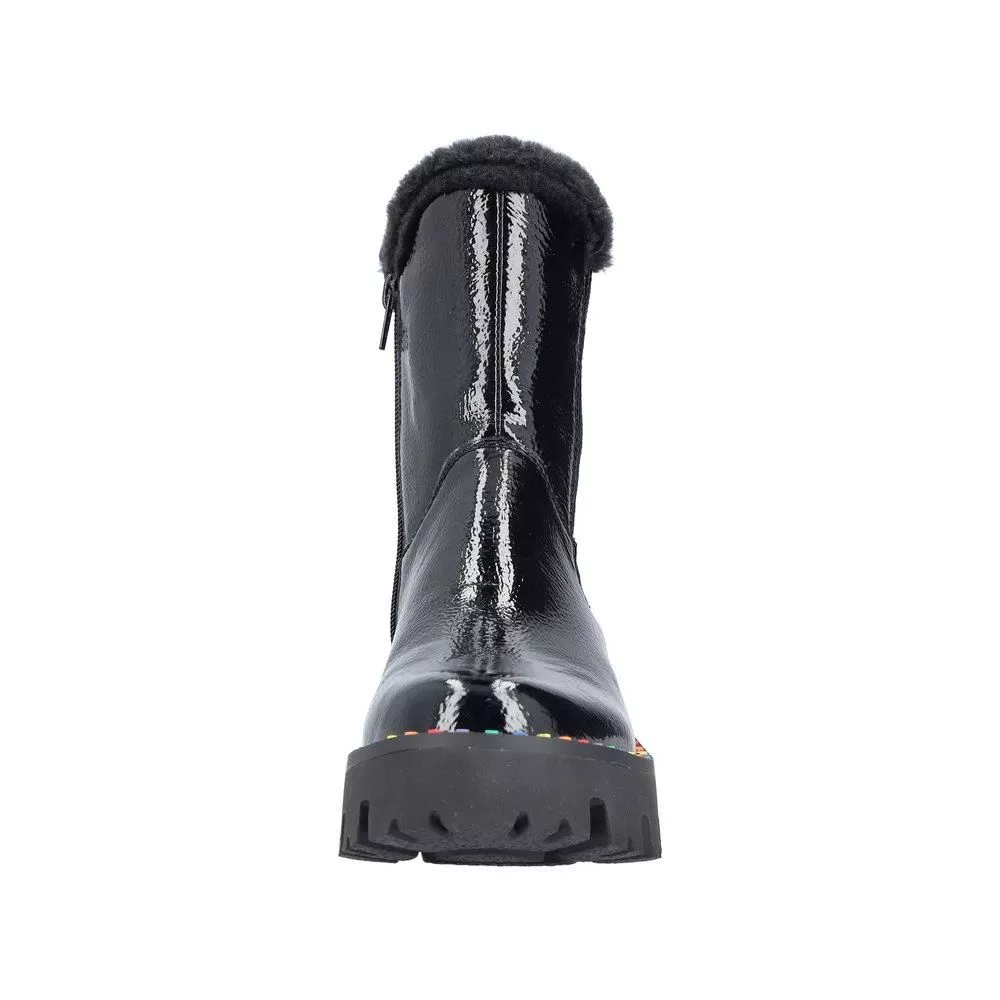 Botki RIEKER Y3350-00 black