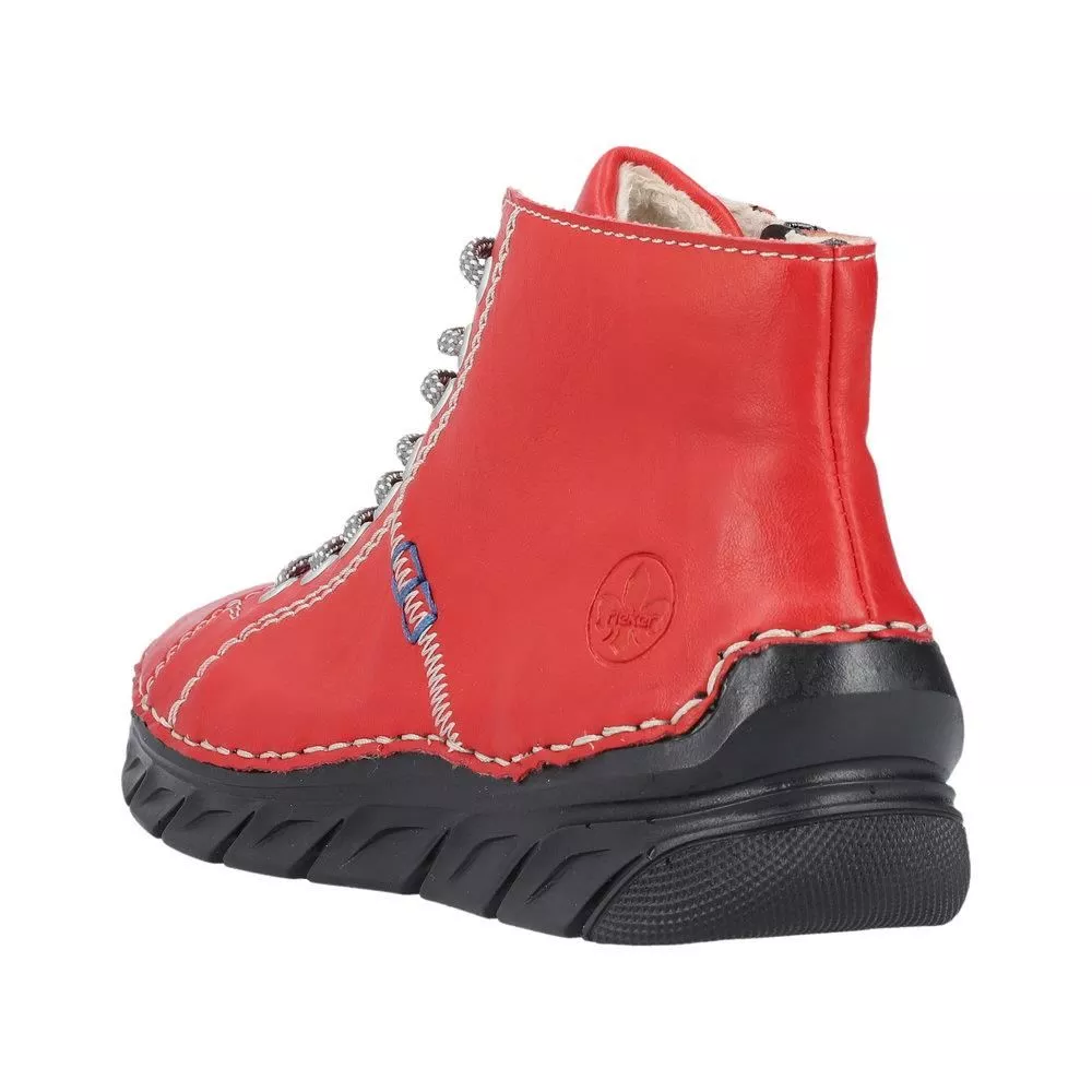 Trzewiki RIEKER 55020-33 red