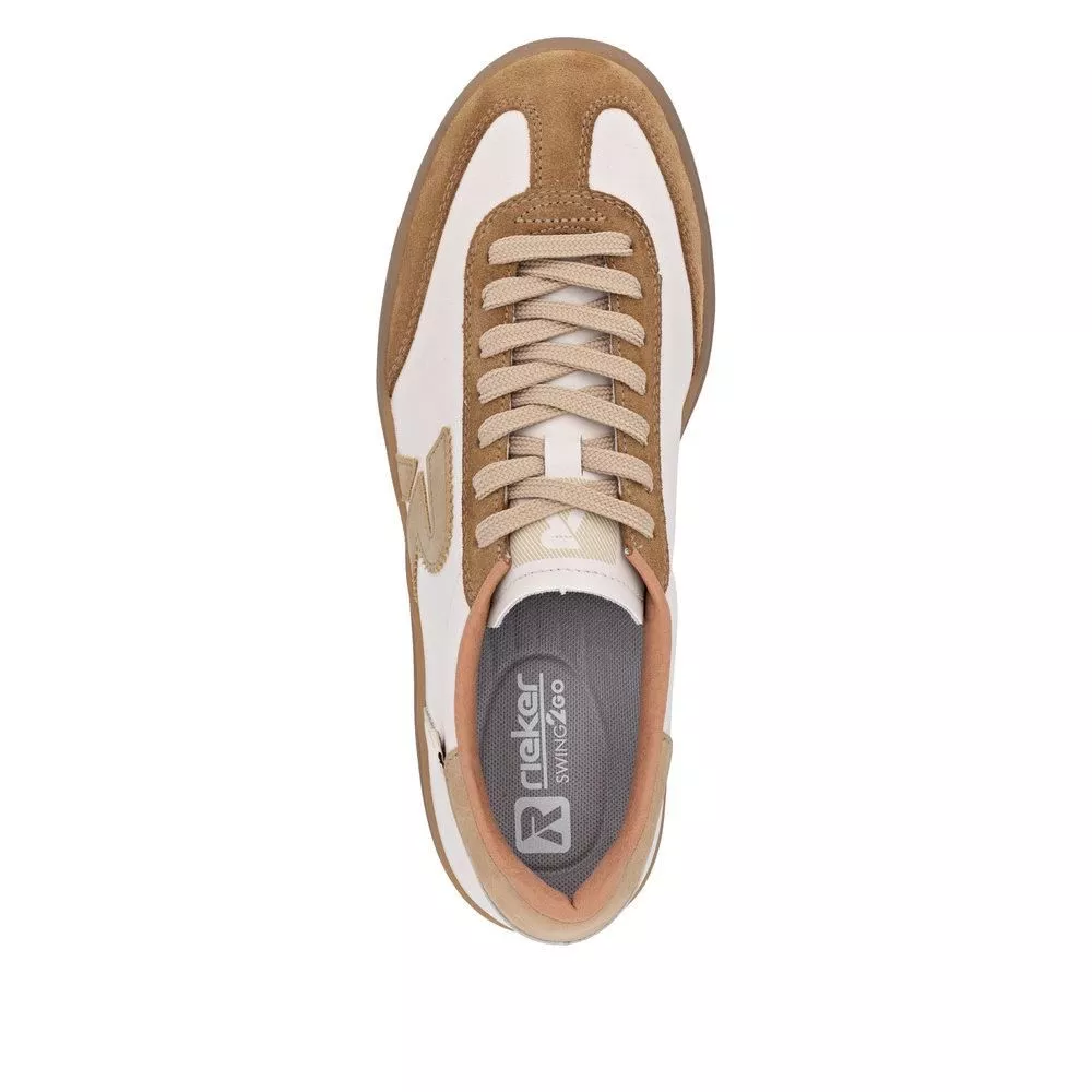 Półbuty RIEKER W3700-62 beige
