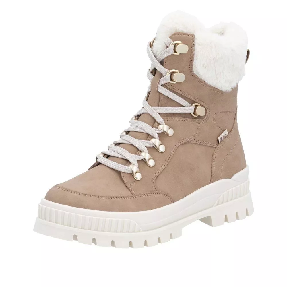 Trzewiki RIEKER W2174-20 beige