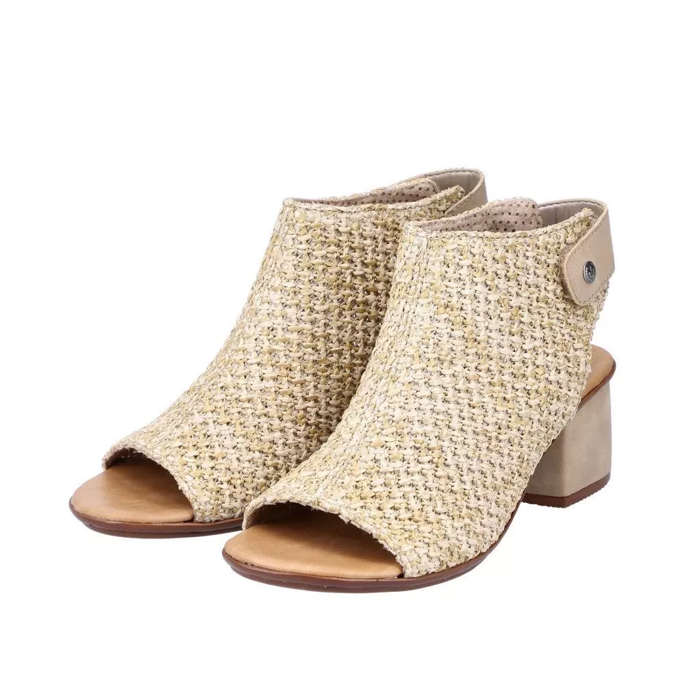 Sandały RIEKER 64670-60 beige
