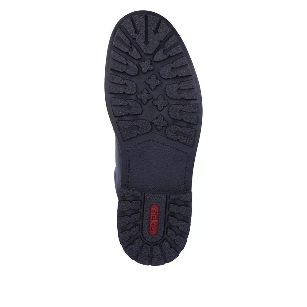 Półbuty RIEKER F4611-00 black