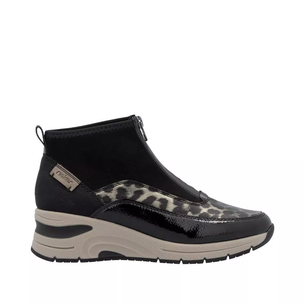 Botki RIEKER N9362-00 black