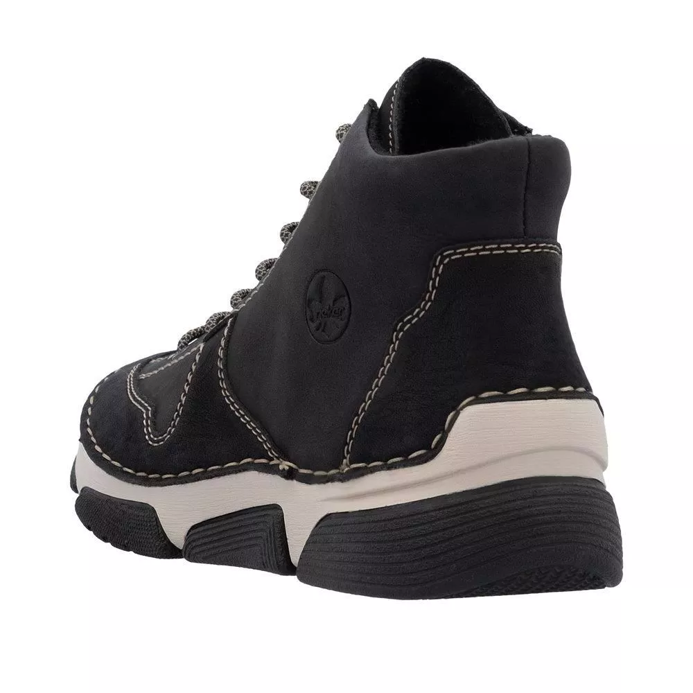 Trzewiki RIEKER 45906-00 black