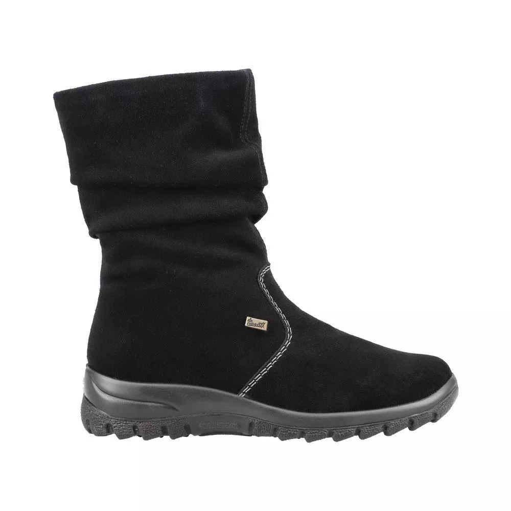 Botki RIEKER Z7171-01 black