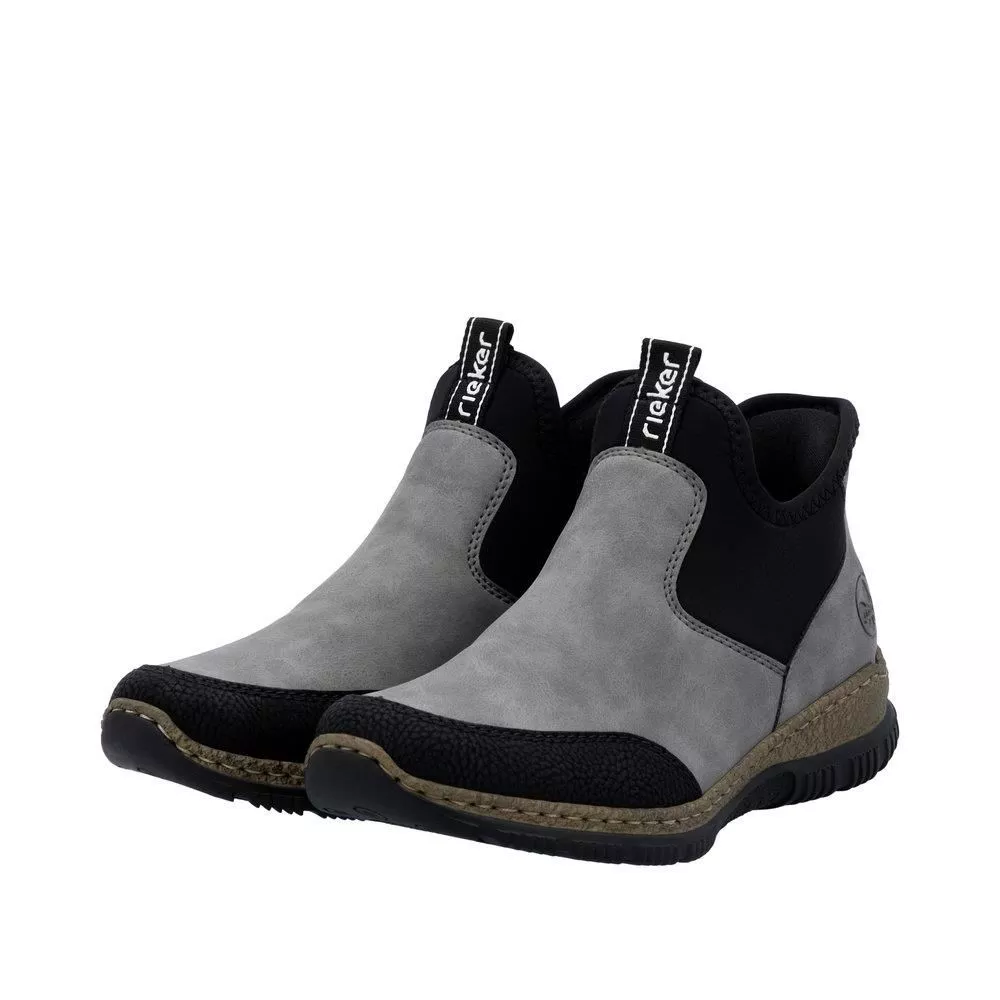 Botki RIEKER N3280-42 grey