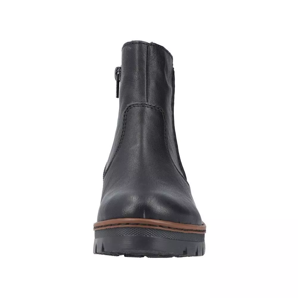 Botki RIEKER X9165-00 black