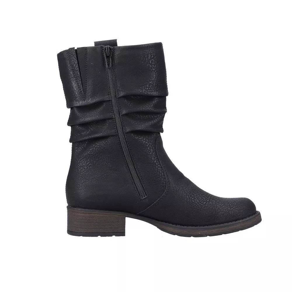 Botki RIEKER Z9583-00 black