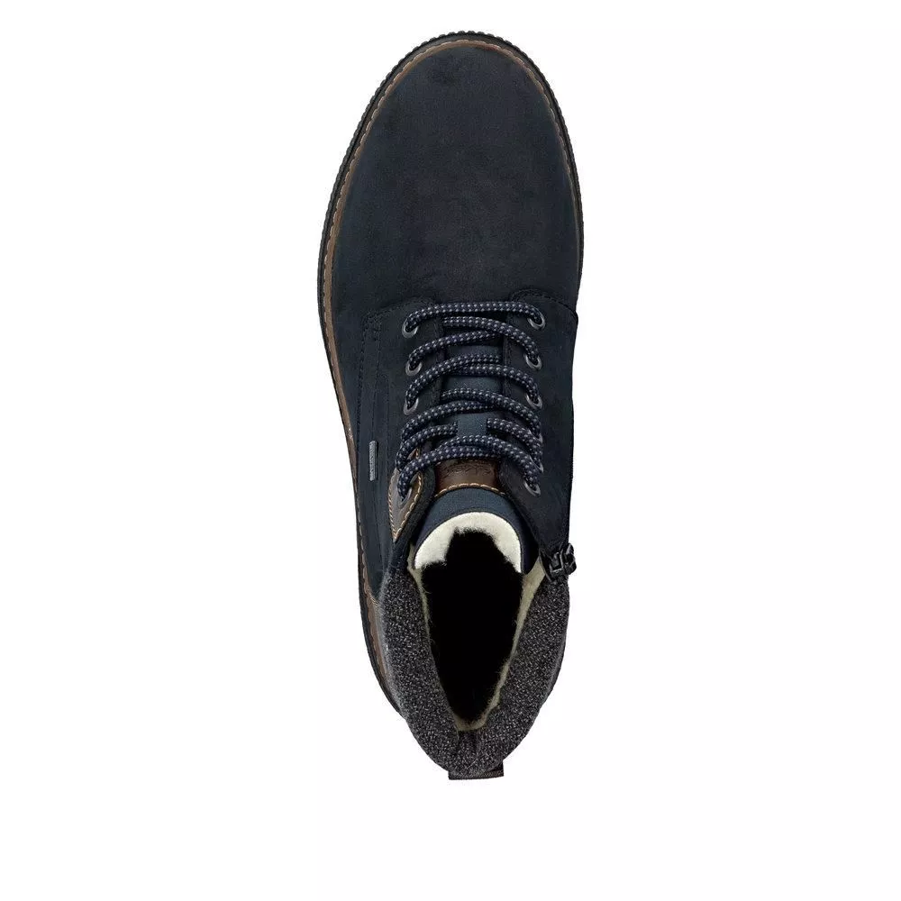 Trzewiki RIEKER B3343-15 blue