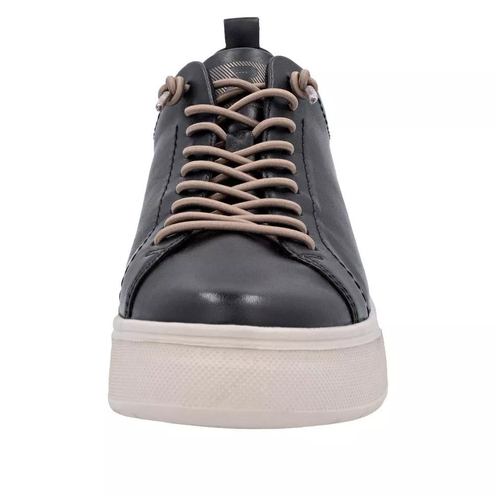 Półbuty RIEKER W2301-00 black