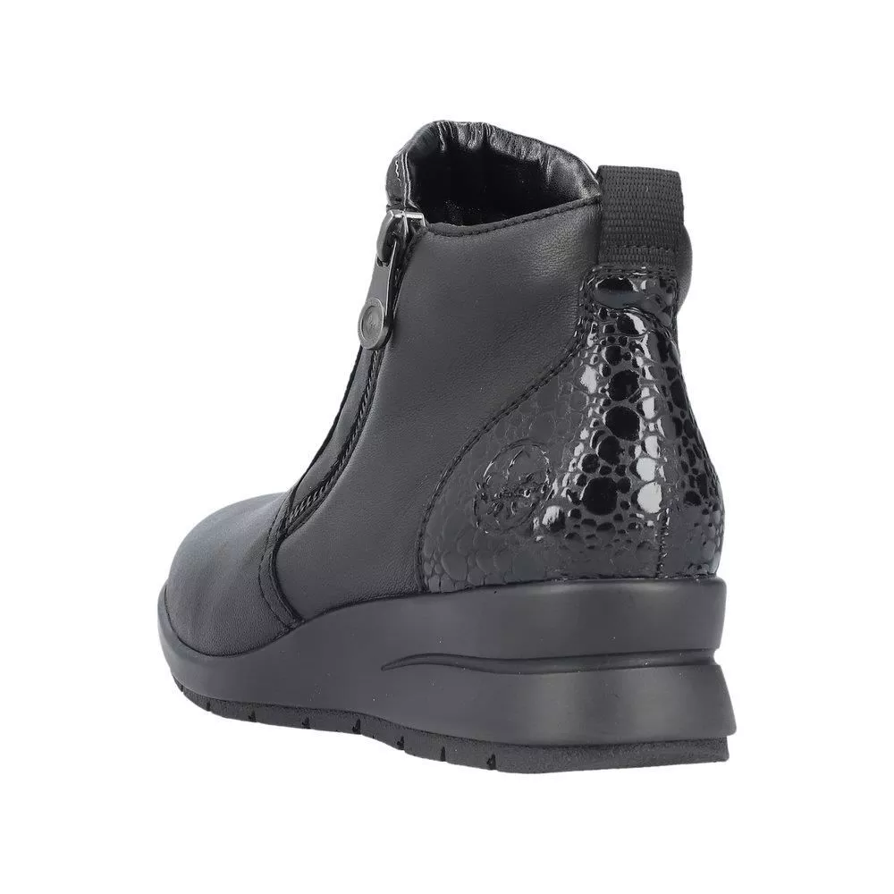 Botki RIEKER L4861-00 black