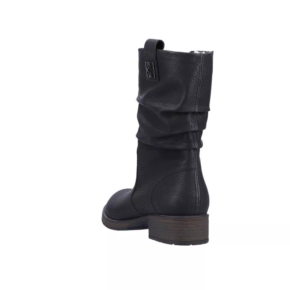 Botki RIEKER Z9583-00 black