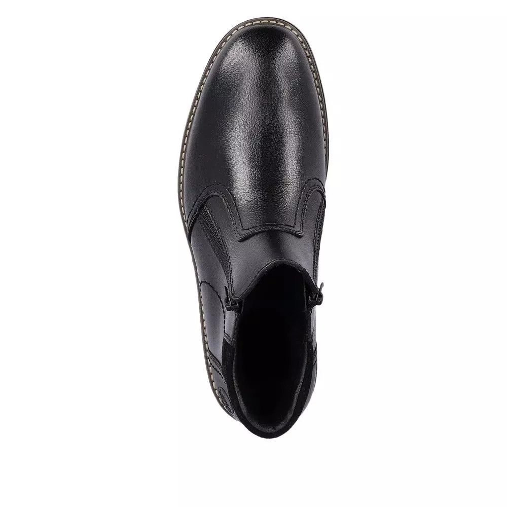 Botki RIEKER 33151-00 black