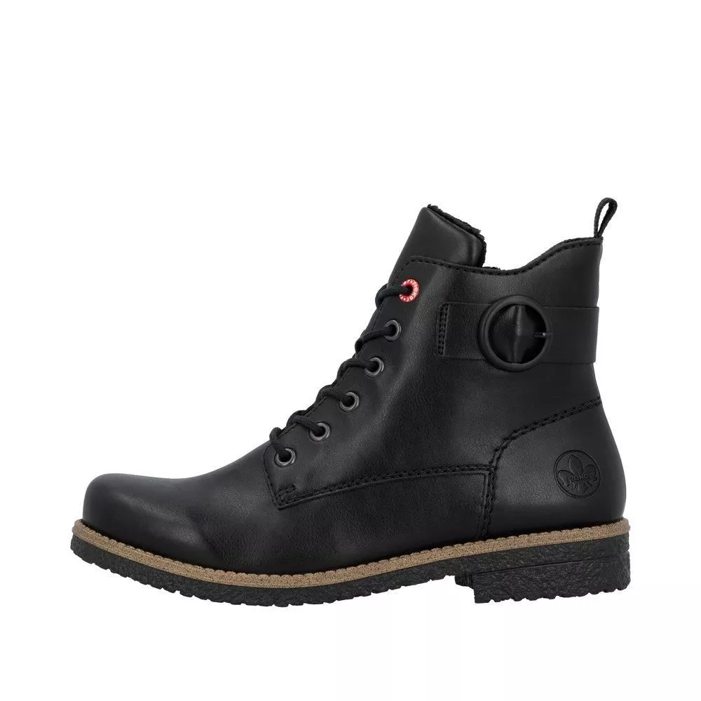 Trzewiki RIEKER 73520-00 black