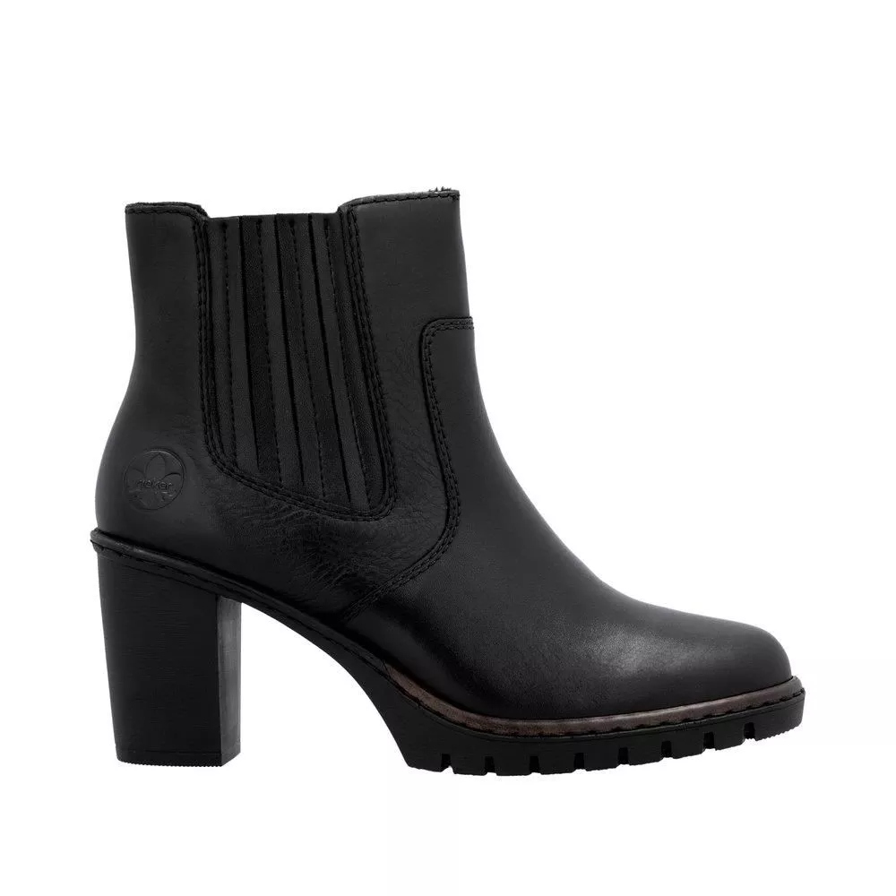 Botki RIEKER Y2577-00 black