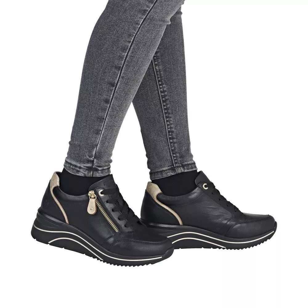 Półbuty REMONTE D0T03-03 black