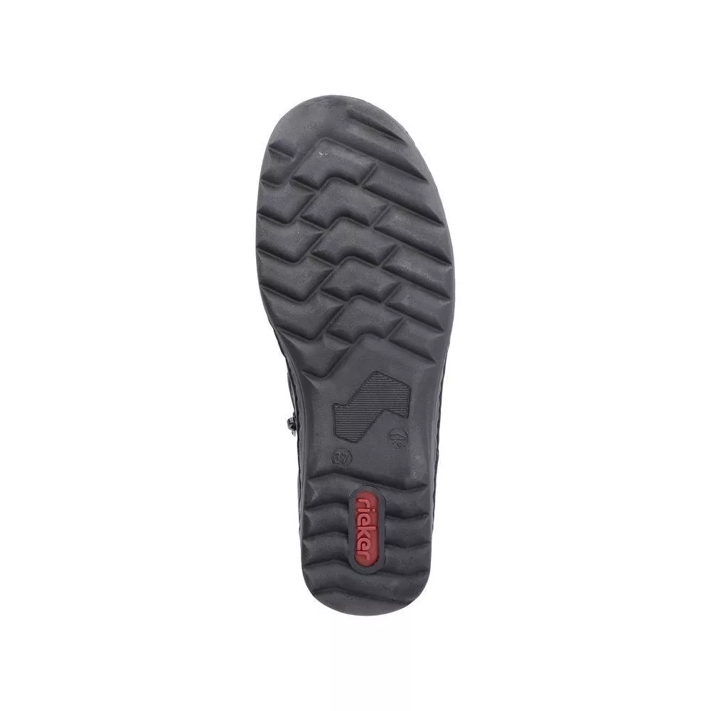 Trzewiki RIEKER 48922-00 black