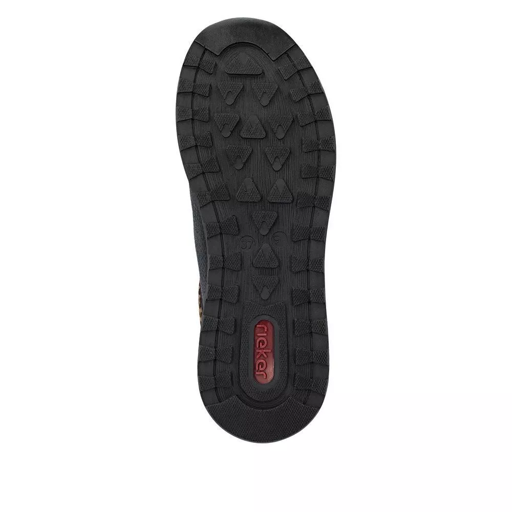 Półbuty RIEKER N1457-00 black