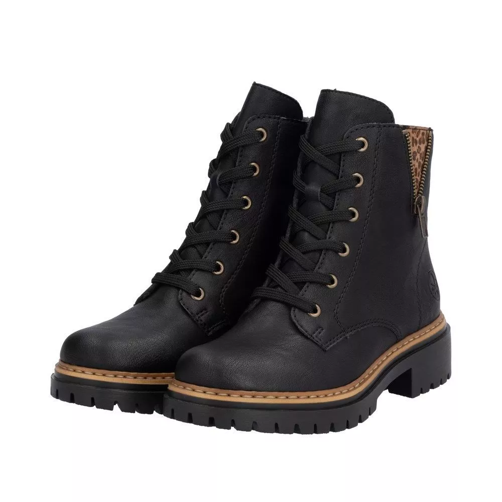 Trzewiki RIEKER 72617-00 black