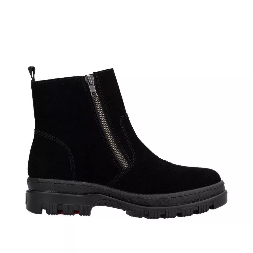 Botki RIEKER X8251-00 black