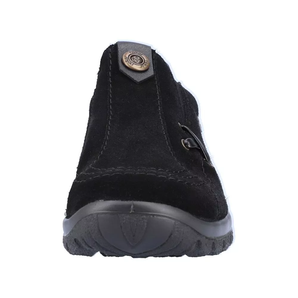 Półbuty RIEKER L7171-00 black