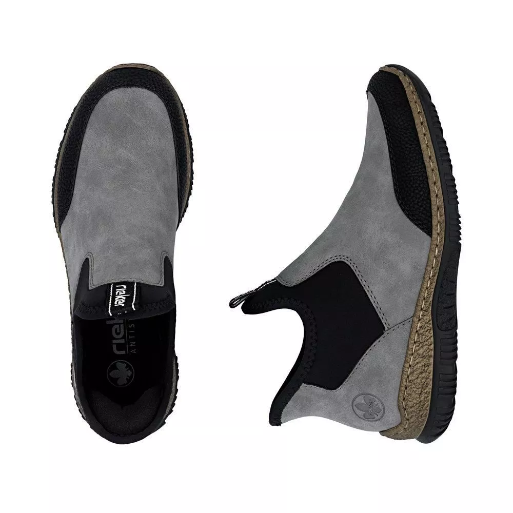 Botki RIEKER N3280-42 grey