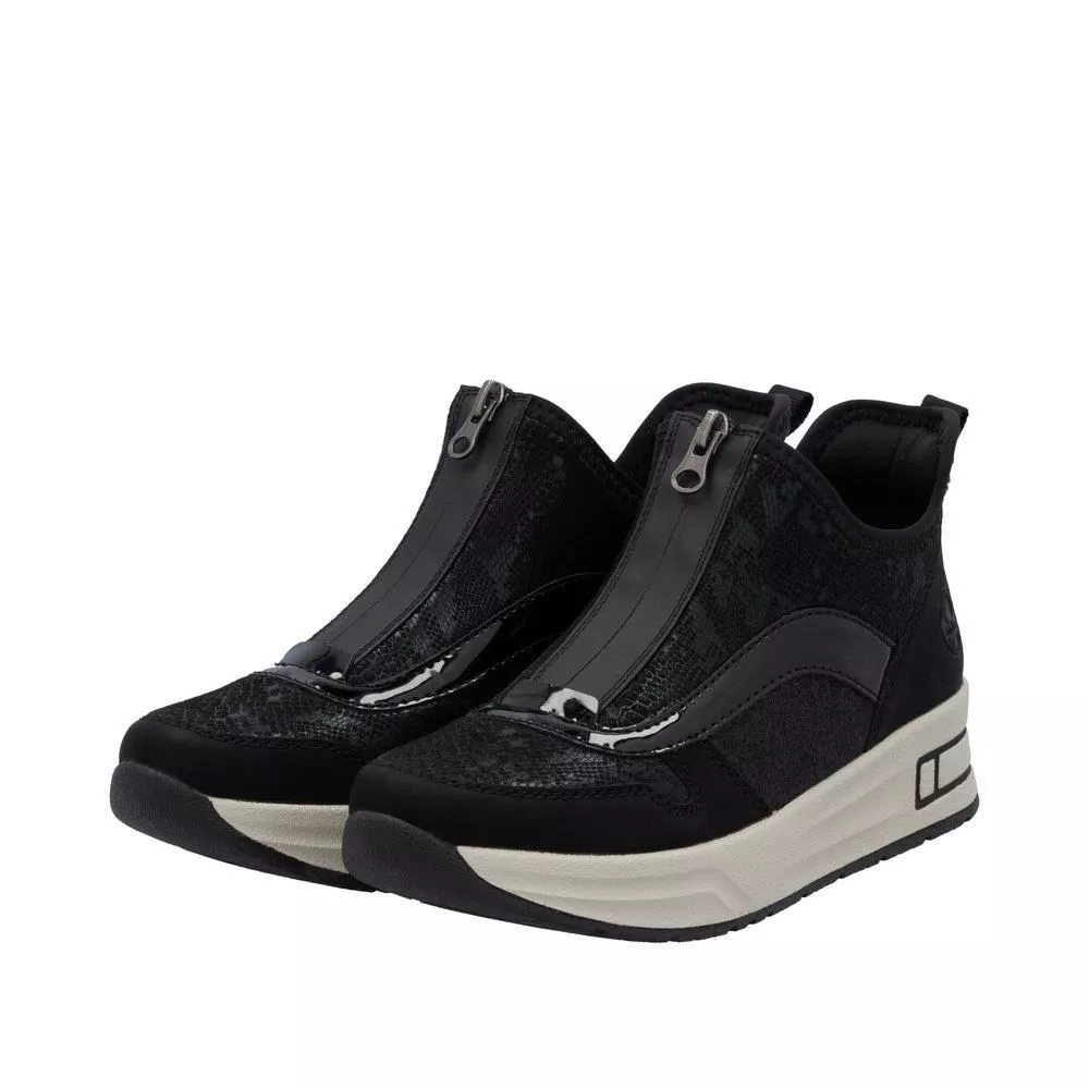 Botki RIEKER N8151-00 black